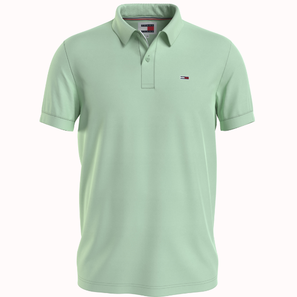 POLO TOMMY JEANS SLIM PLACKET HOMBRE