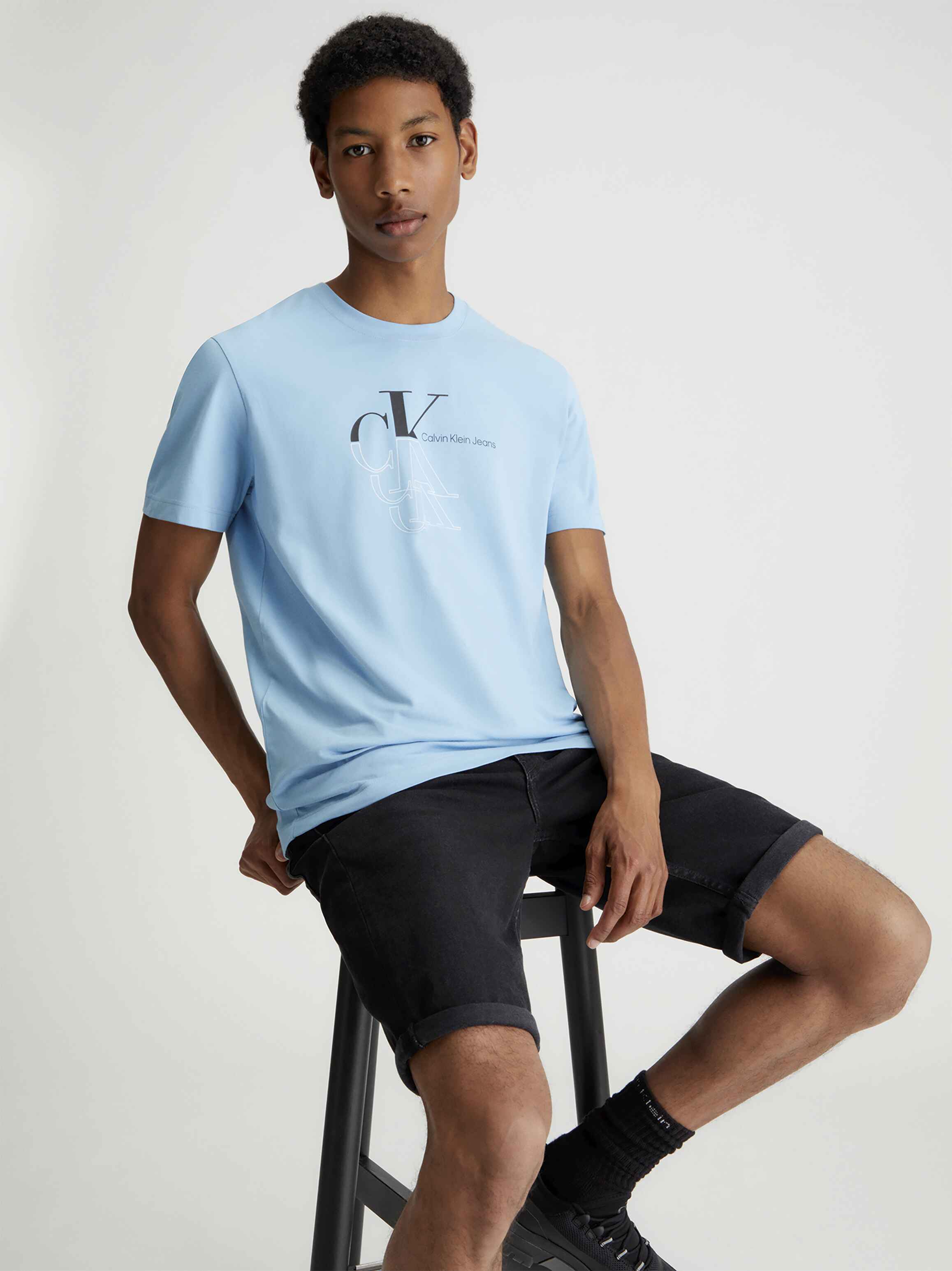 CAMISETA CALVIN KLEIN ECHO GRAPHIC HOMBRE