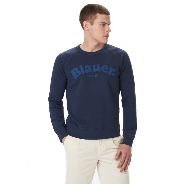 SUDADERA BLAUER CUELO REDONDO  HOMBRE