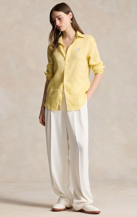 CAMISA POLO RALPH LAUREN BUTTON MUJER