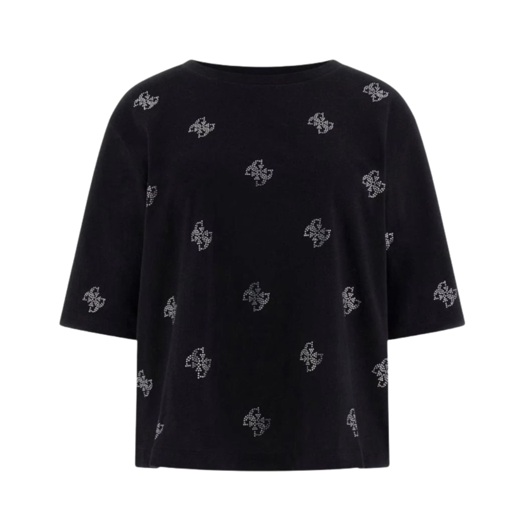 CAMISETA GUESS SILVY 4G SS MUJER