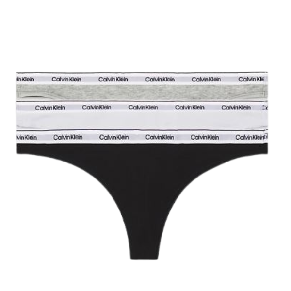 BRAGUITA THONG 3PK CALVIN KLEIN MUJER