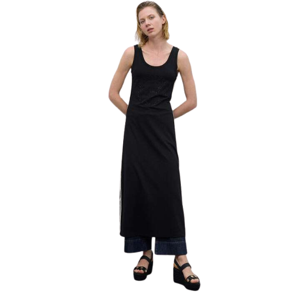 VESTIDO LOLA CASADEMUNT LOGO TIRANTES MUJER