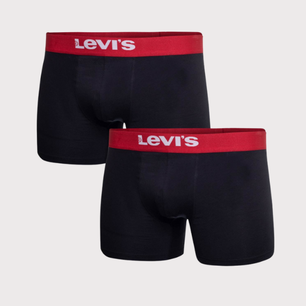 BOXER LEVI'S® SOLID BASIC ORGANIC 2P  HOMBRE