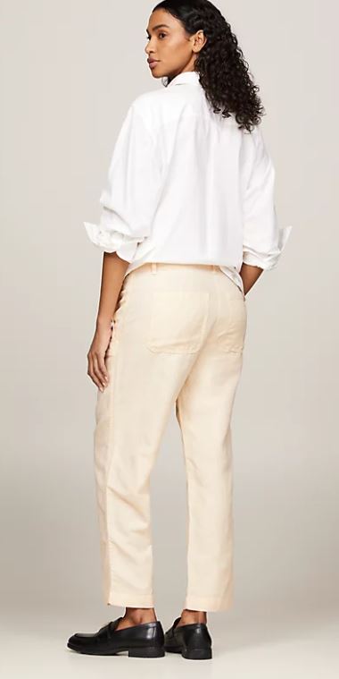 PANTALON TOMMY HILFIGER COTTON LINEN MUJER