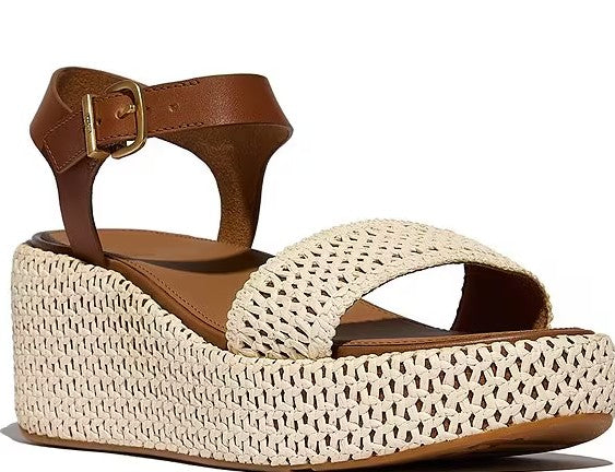 SANDALIA FITFLOP PLATFORMS WOVEN MUJER