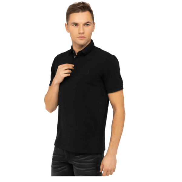 POLO ARMANI EXCHANGE DOUBLE BLACK