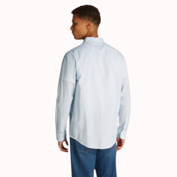 CAMISA TOMMY JEANS LINEN BLEND HOMBRE