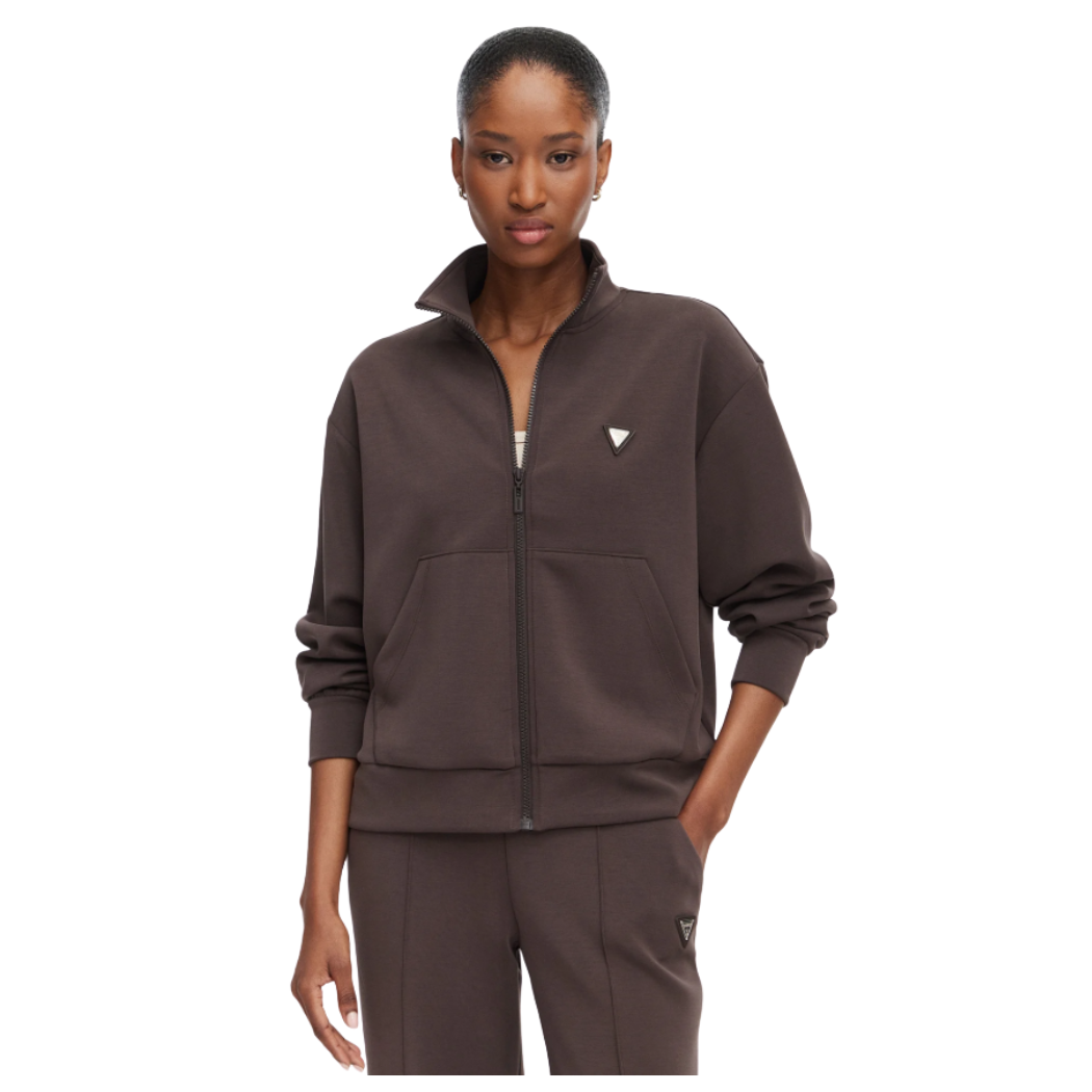 SUDADERA GUESS OLYMPE HIGH MUJER