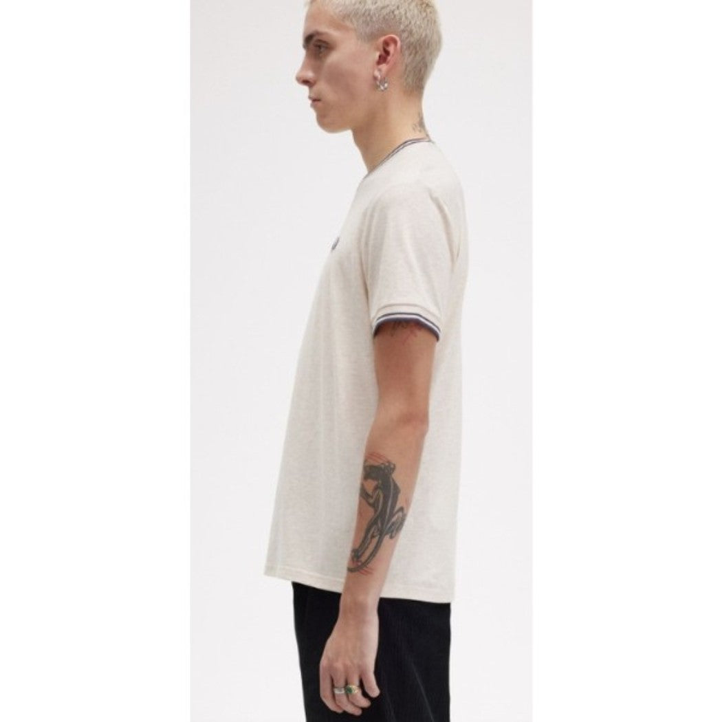 CAMISETA FRED PERRY TWIN TIPPED HOMBRE