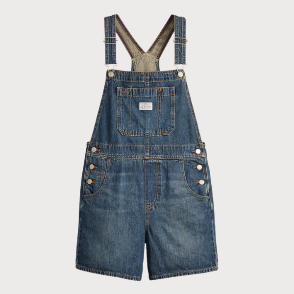 PETO CORTO LEVI'S® UTILITY SHORTALL MUJER