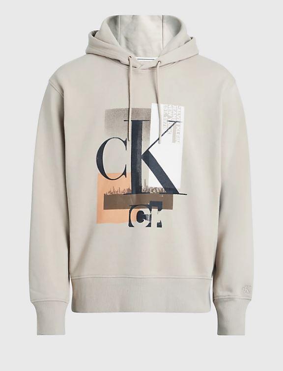 SUDADERA CALVIN KLEIN CONNECTED  HOMBRE