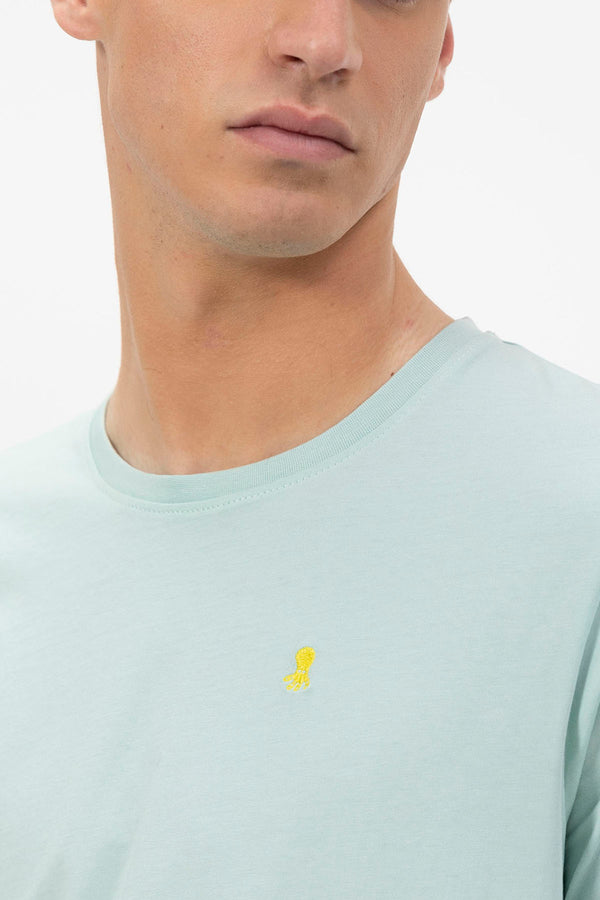 CAMISETA ELPULPO BORDADO A CONTRASTE HOMBRE