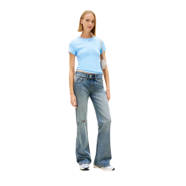 CAMISETA TOMMY JEANS SLIM ESSENTIAL MUJER