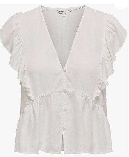 TOP ONLY ONLRIAN FLONCE S/S WVN MUJER