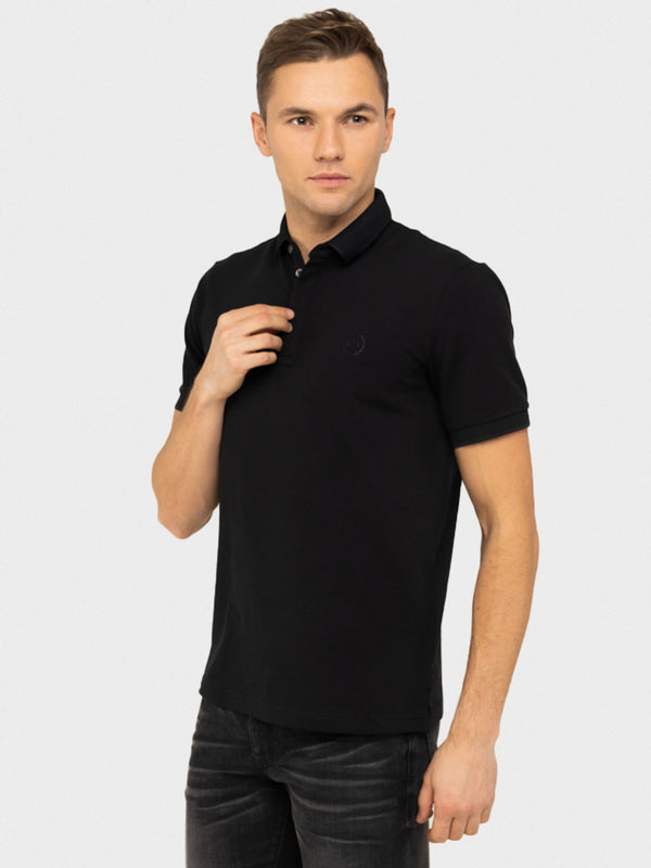 POLO ARMANI EXCHANGE DOUBLE BLACK