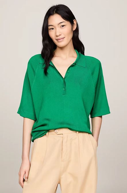POLO TOMMY HILFIGER OVERSIZED MUJER
