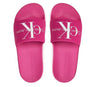 CHANCLA CALVIN KLEIN SLIDE MONOGRAM MUJER