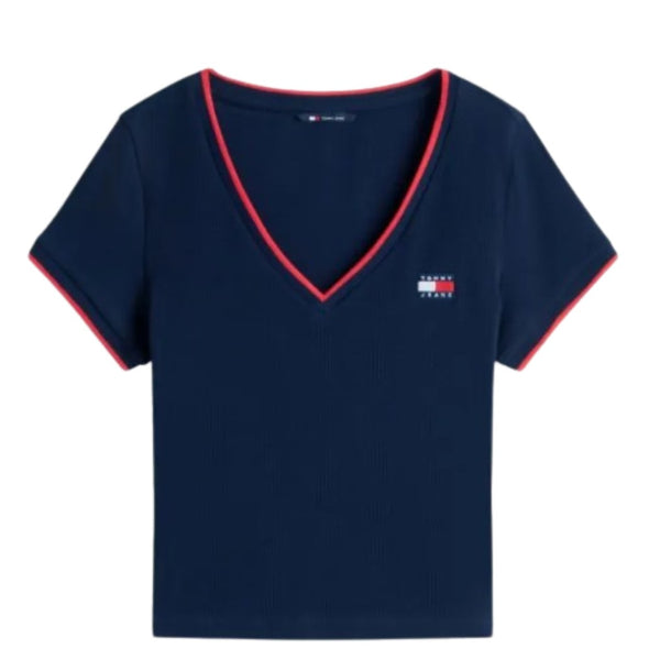 CAMISETA TOMMY JEANS SLIM BADGE MUJER