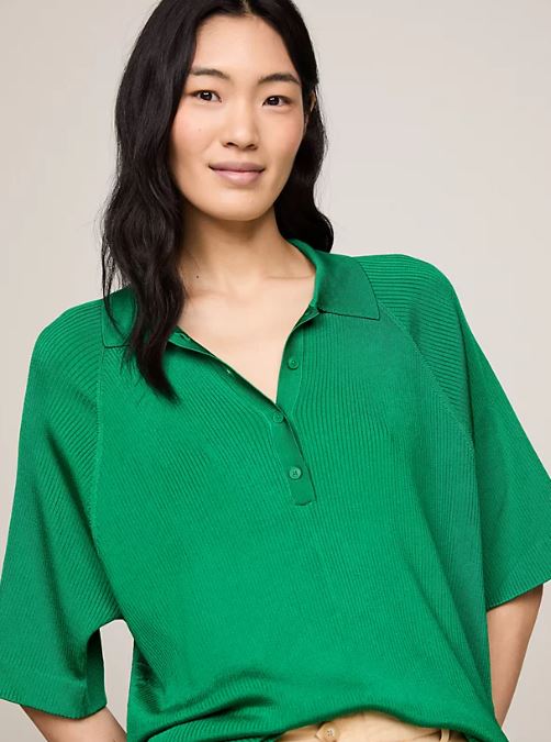 POLO TOMMY HILFIGER OVERSIZED MUJER