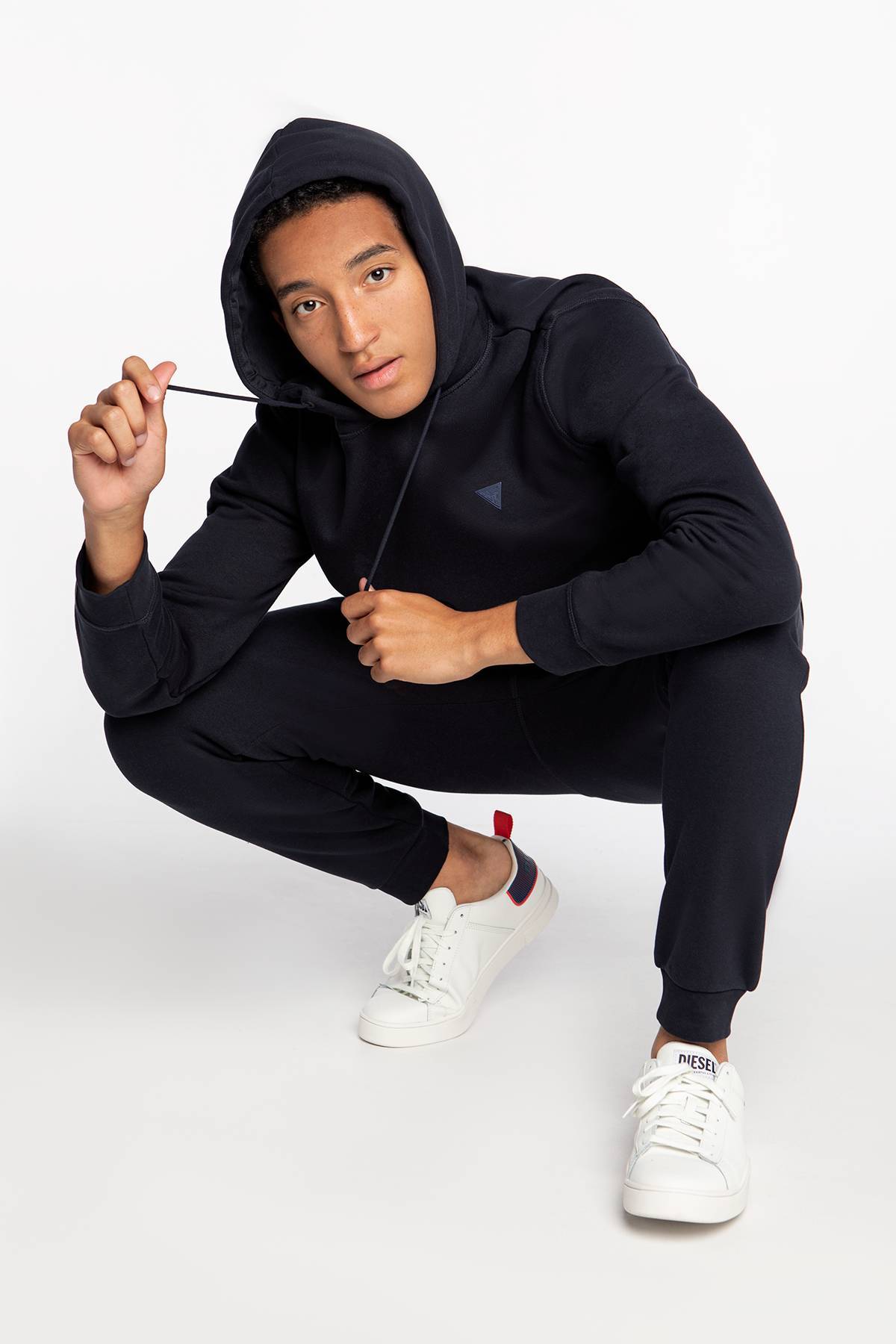 SUDADERA ALDWIN HOODED GUESS HOMBRE