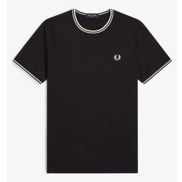 CAMISETA FRED PERRY TWIN TIPPED HOMBRE