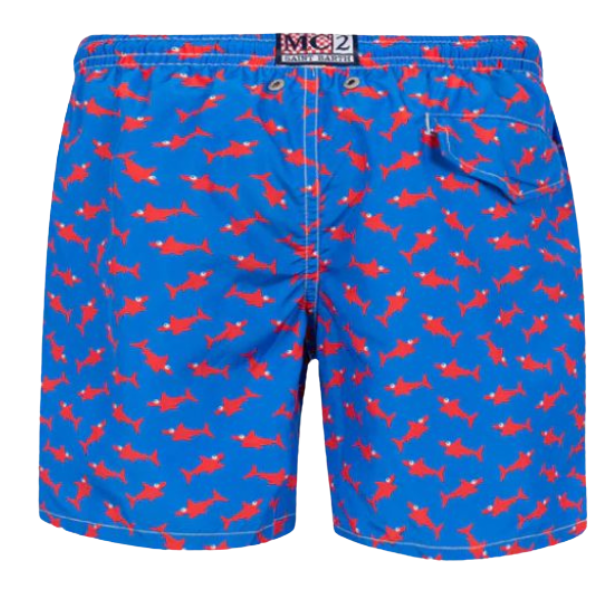 BAÑADOR LIGHT ING MIC RED SHARK SAINT BARTH HOMBRE