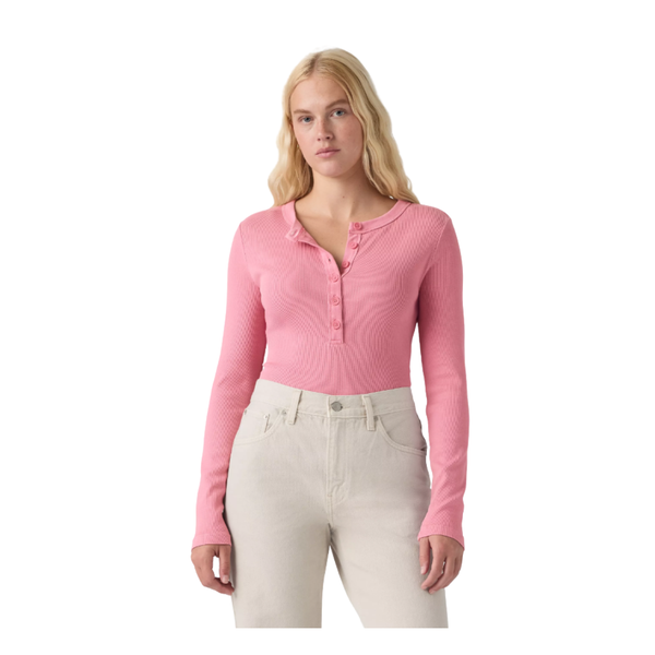 JERSEY LEVI'S® ESSENTIAL LS HENLEY MUJER