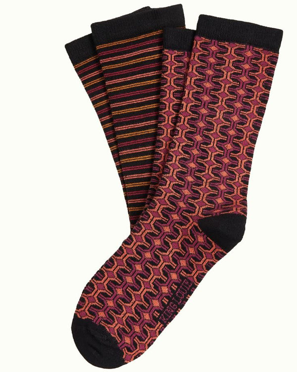 CALCETINES KING LOUIE 2 PACK SAVILE MUJER