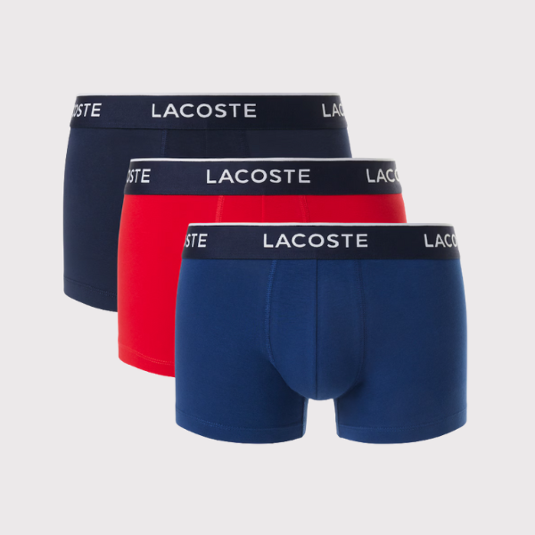 BOXER LACOSTE PACK 3 COURTS HOMBRE