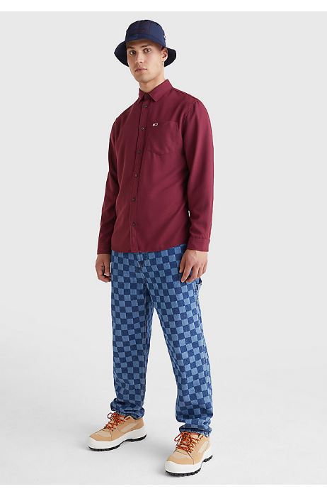 CAMISA SOLID FLANNEL TOMMY HILFIGER HOMBRE