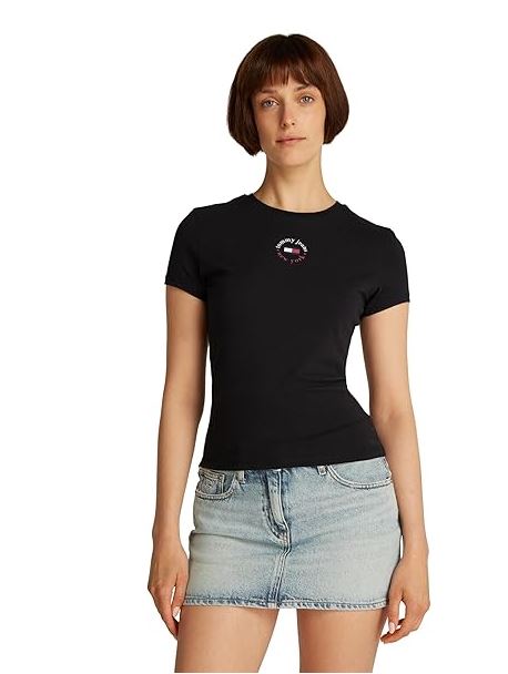 CAMISETA TOMMY JEANS SLIM LOGO MUJER