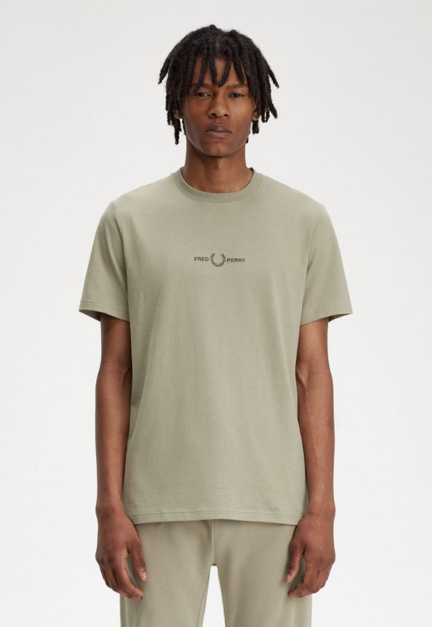 CAMISETA FRED PERRY EMBROIDERED HOMBRE