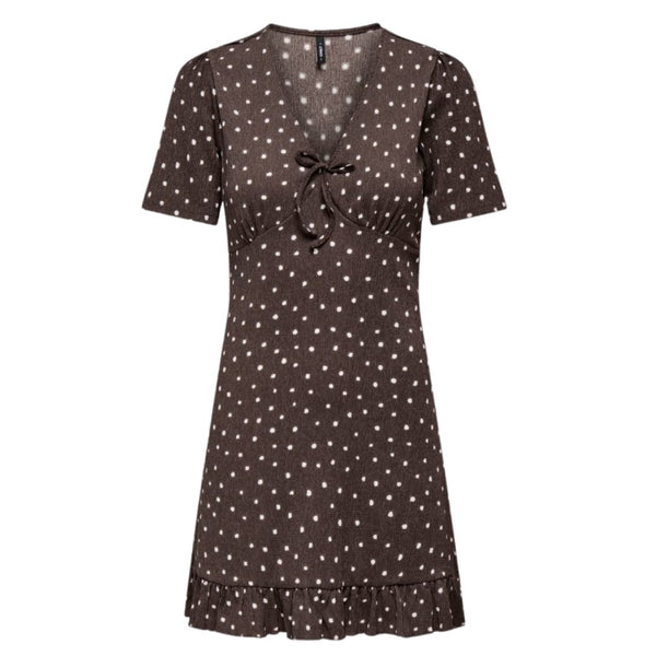 VESTIDO ONLY ONLMOLLY S/S V-NECK JRS NOOS