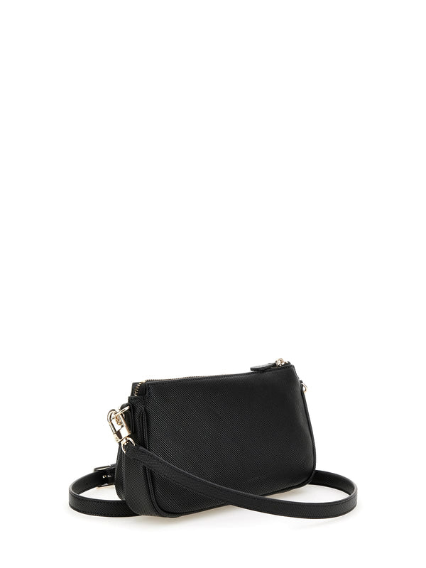 BOLSO NOELLE DBL POUCH GUESS MUJER