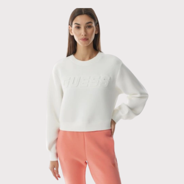 SUDADERA GUESS CINDRA MUJER