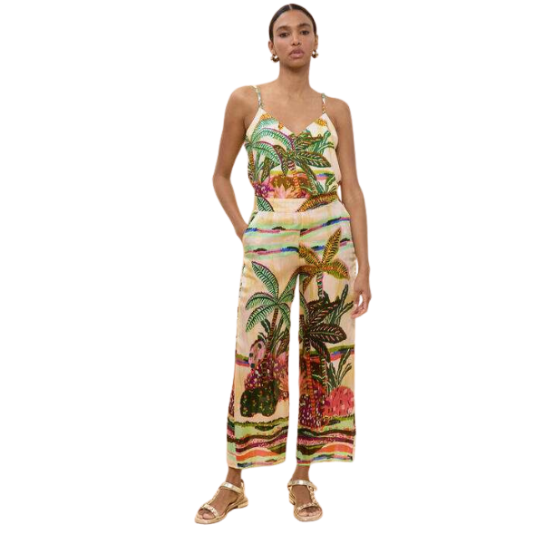 PANTALON LOLA CASADEMUNT PALMERAS MUJER