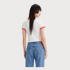 CAMISETA LEVI'S®GRAPHIC RINGER ORANGE MUJER