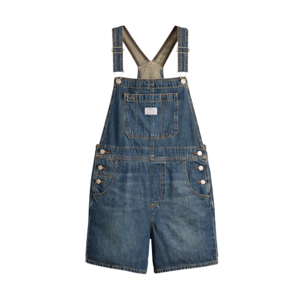 PETO CORTO LEVI'S® UTILITY SHORTALL MUJER