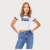 CAMISETA LEVI'S® GRAPHIC RINGER BLUE MUJER