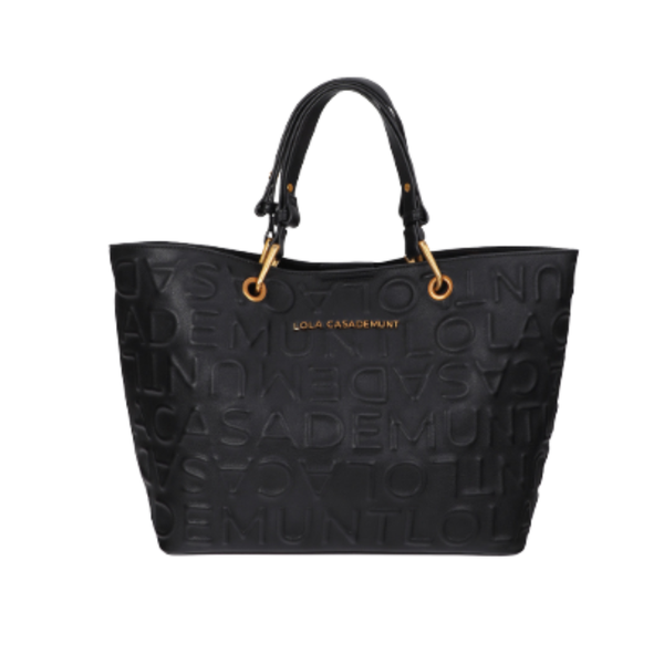 BOLSO LOLA CASADEMUNT MONOGRAMA RELIEVE MUJER
