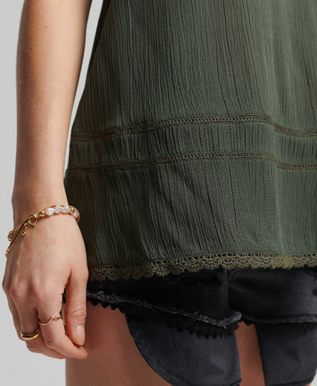 TOP VINTAGE BEACH CAMI SUPERDRY MUJER