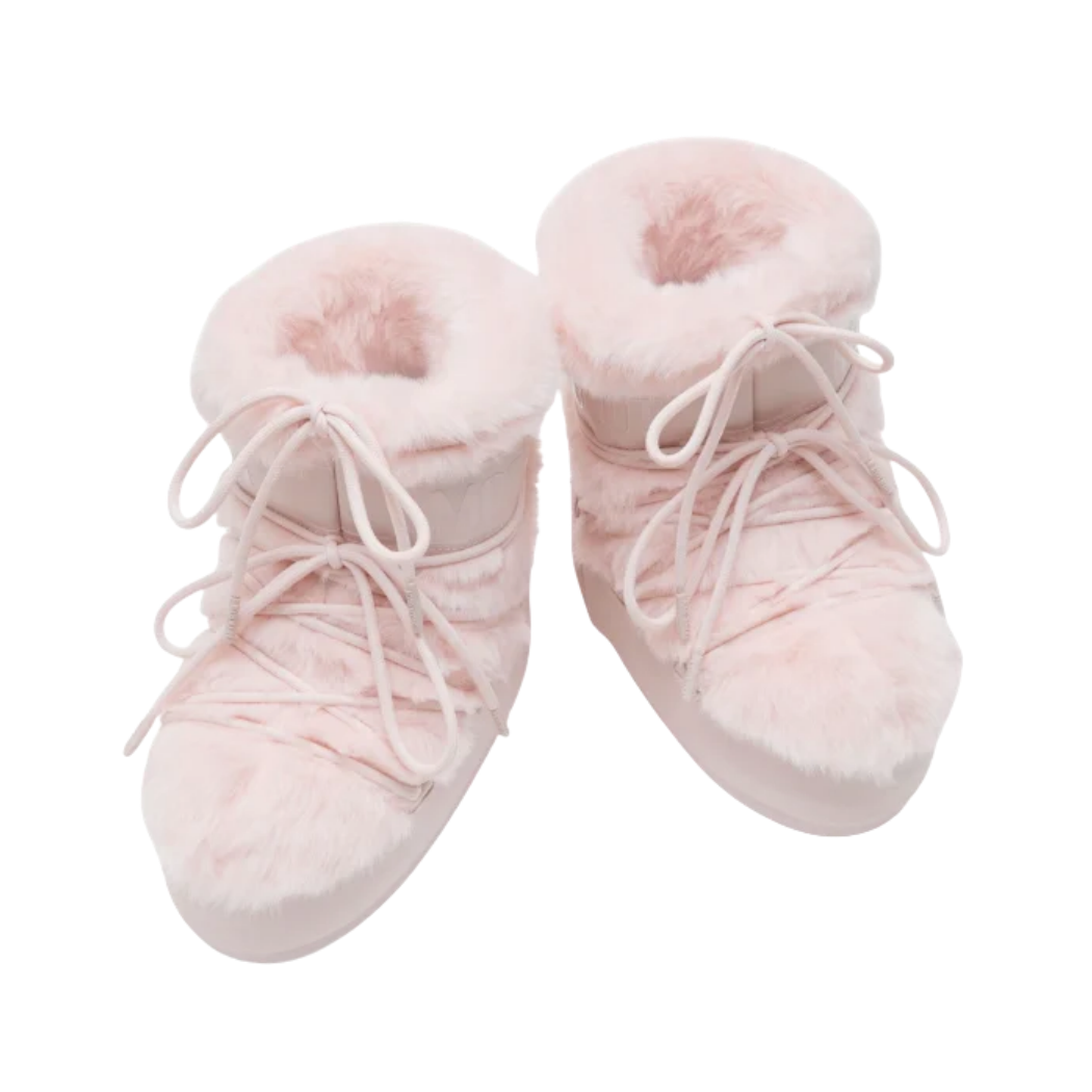 BOTA MOON BOOT ICON LOW FAUX FUR MUJER