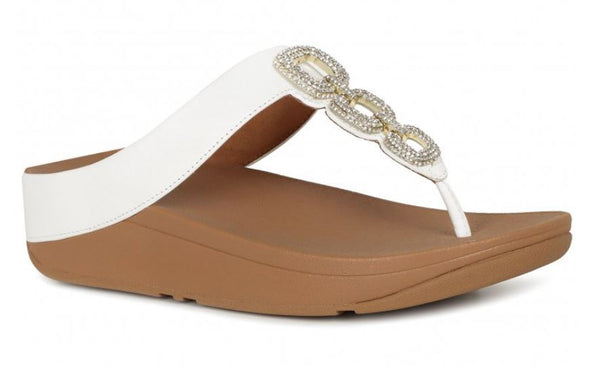 SANDALIA FITFLOP FINO CRYSTAL-CHAIN MUJER