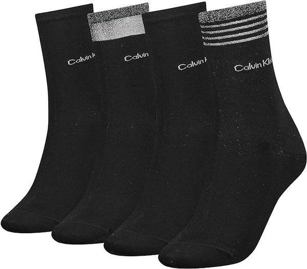 CALCETINES 4P LUREX CALVIN KLEIN MUJER