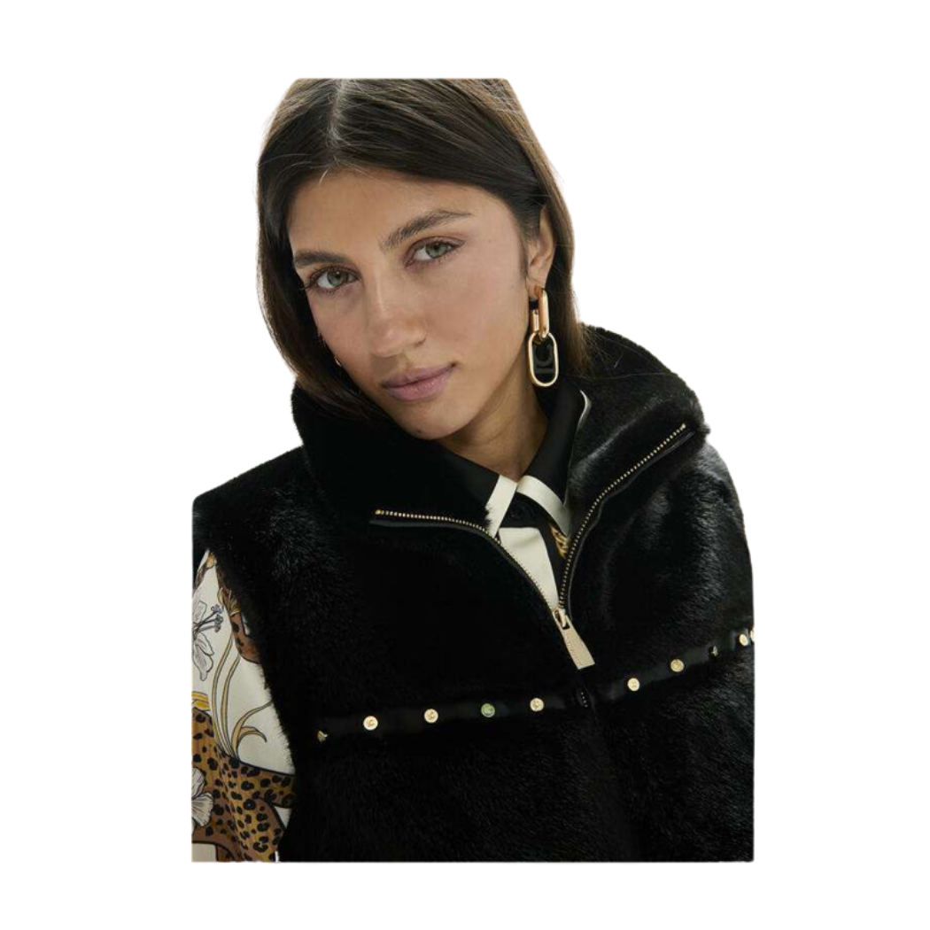 CHALECO LOLA CASADEMUNT METALICOS MUJER