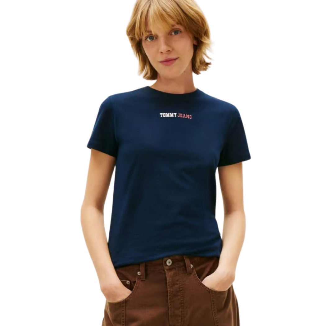 CAMISETA TOMMY JEANS REG LOGO MUJER