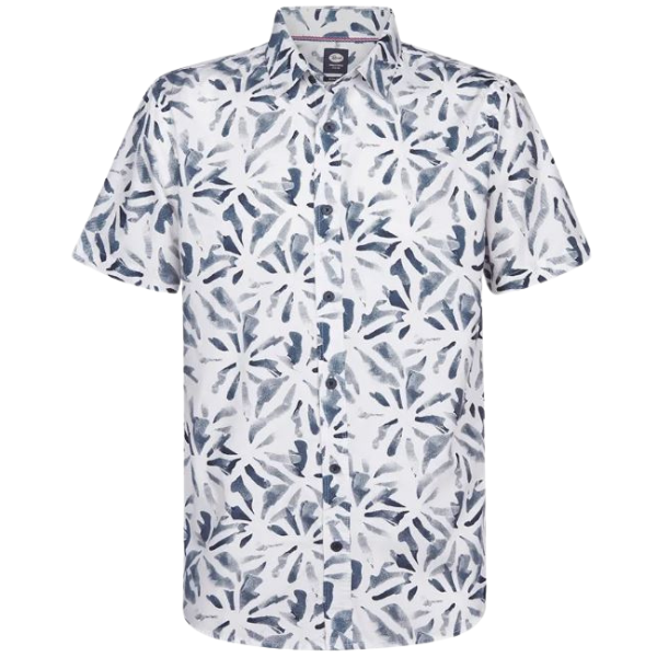 CAMISA PETROL INDUSTRIES SLEEVE AOP HOMBRE