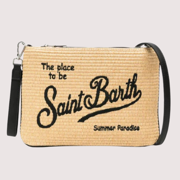 BOLSO SAINT BARTH PARISIENNE STRAW MUJER