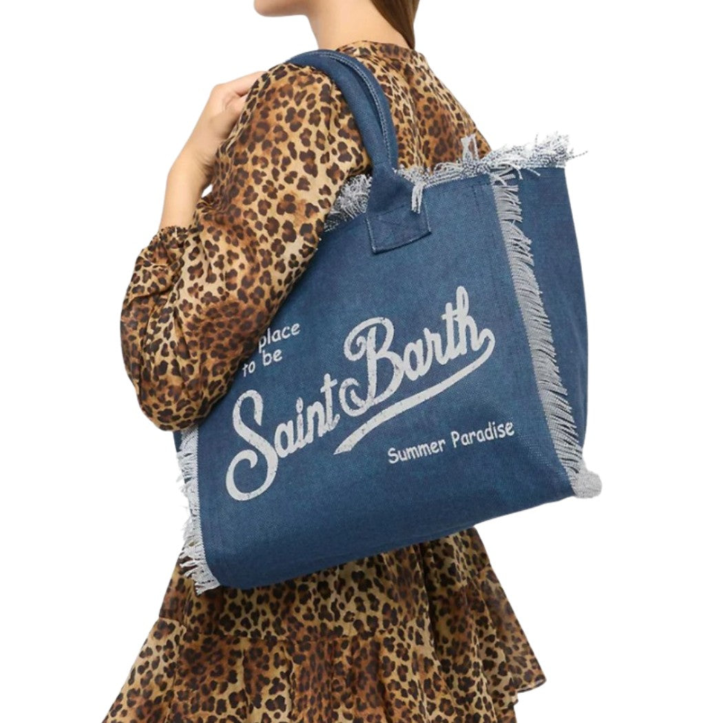 BOLSO SAINT BARTH VANITY INDIGO MUJER